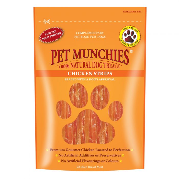 Pet Munchies Chicken Strips 90g