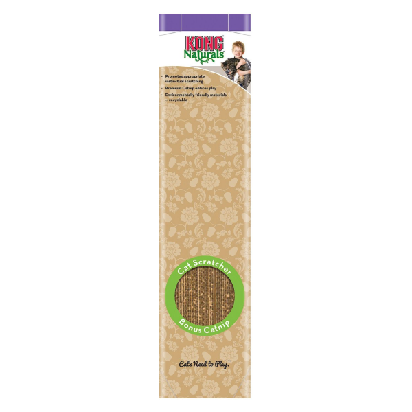 Two Sided Cardboard Scratcher with Catnip for Cats