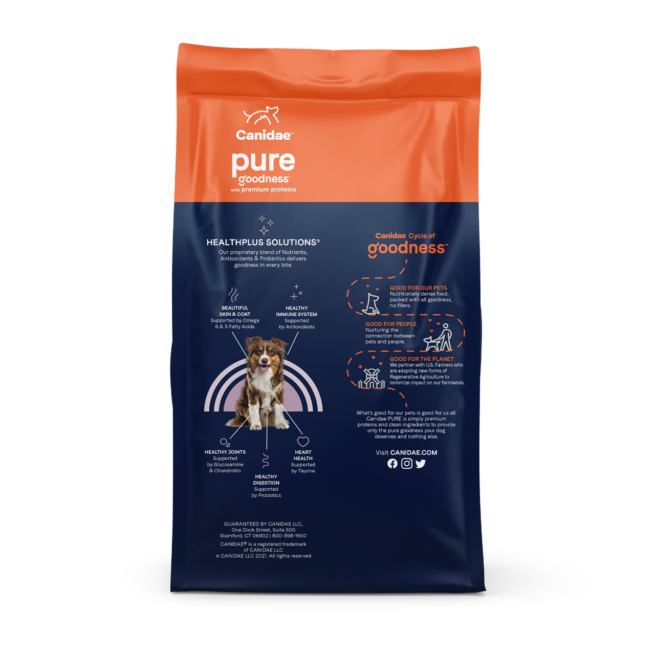 Canidae PURE Grain Free Bison, Lentil and Carrot Recipe Dry Dog Food
