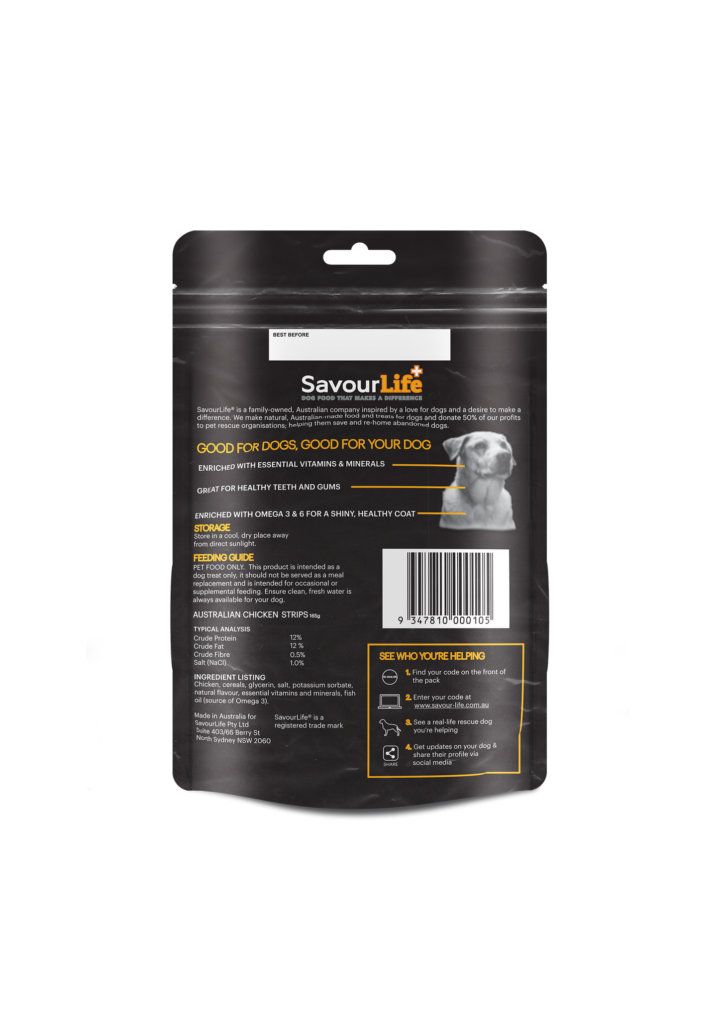 SavourLife - Australian Chicken Strips (165g)