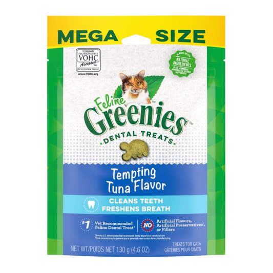 Feline Dental Tempting Tuna Flavor Cat Treats