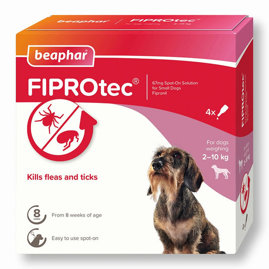 Beaphar Fiprotec Spot On Small Dog 4 Pipette