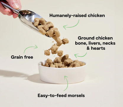 Open Farm Freeze Dried Raw Harvest Chicken Morsels For Dogs