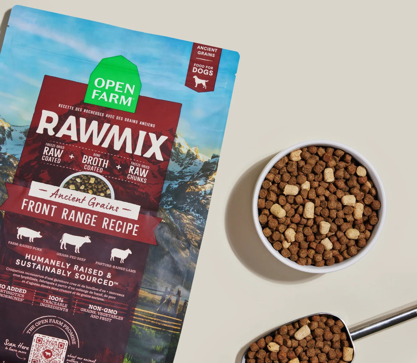 Open Farm RawMix Front Range Ancient Grains Dry Dog Food