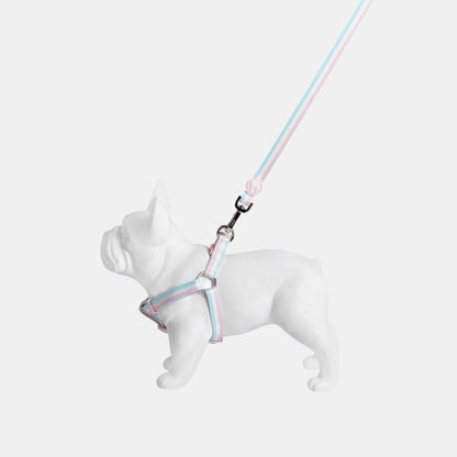 Candyfloss Stripe Fabric Dog Harness